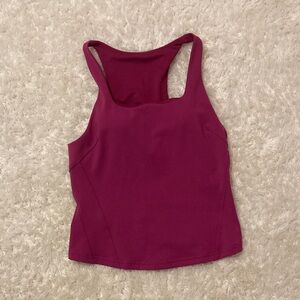 lululemon athletica Deep Magenta Racerback Tank Top